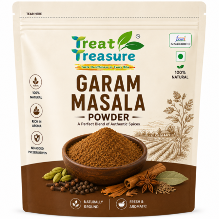 Treat Treasure Garam Masala Powder – A Perfect Blend of Authentic Spices