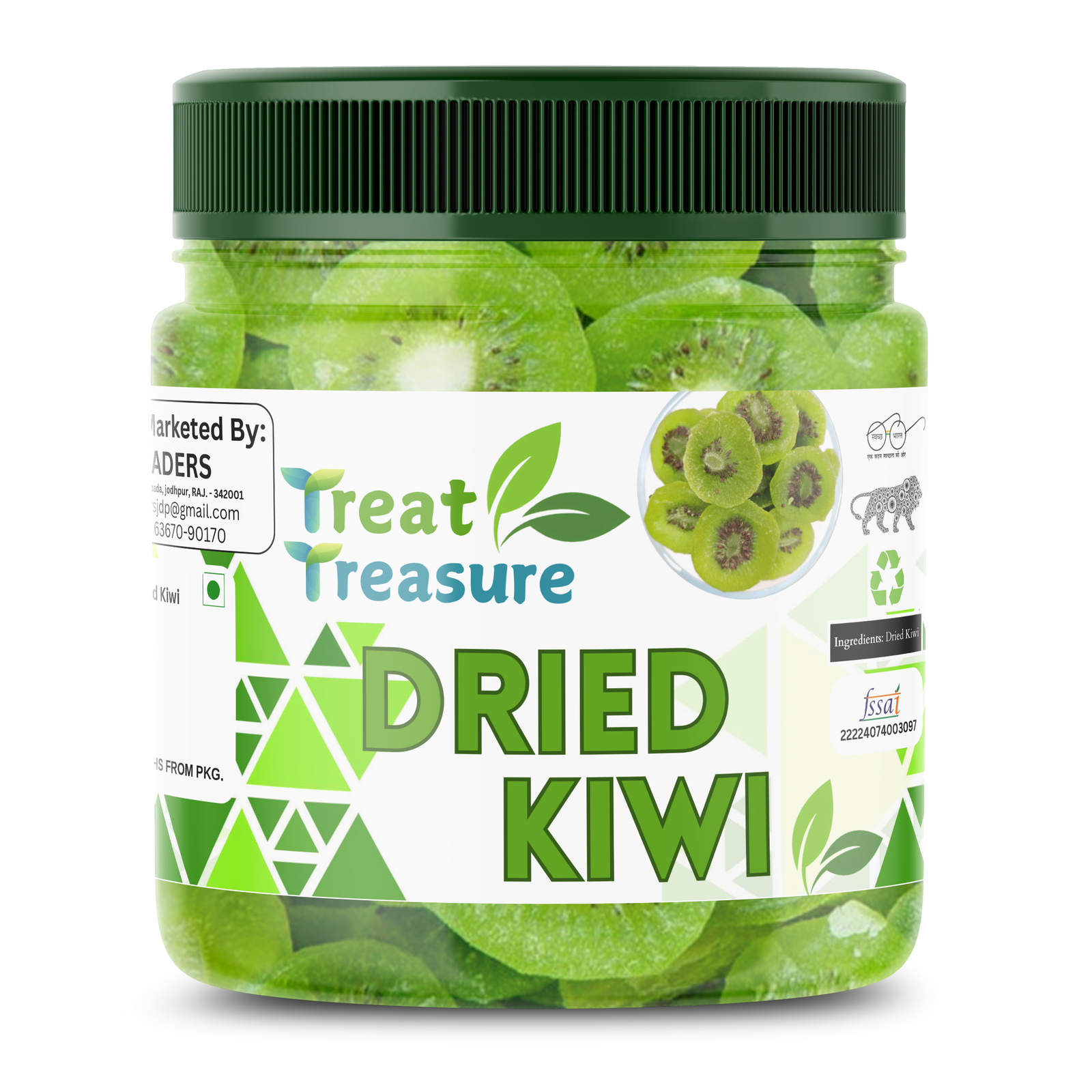 Treat Treasure Dried Kiwi Slices