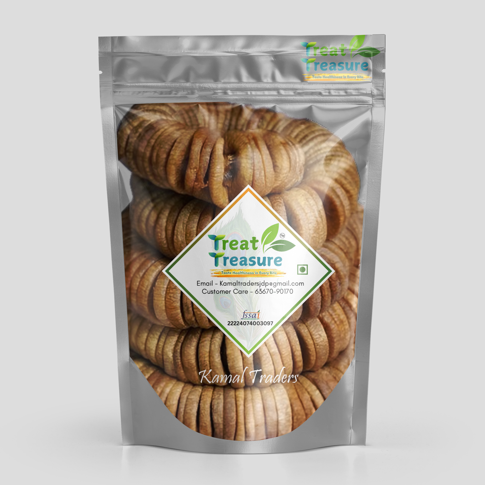 Treat Treasure Premium Dried Figs (Anjeer)